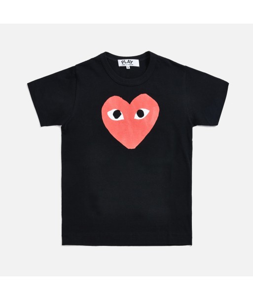 Comme des Garçons WMNS Play Tee - Black à prix réduit toute l'année