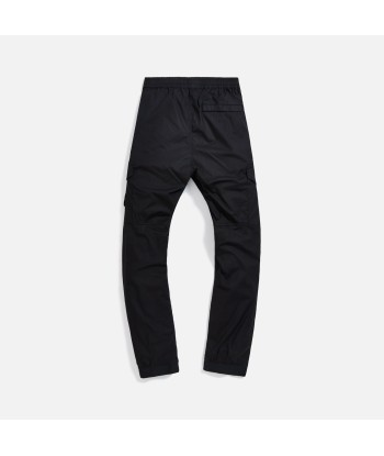 Stone Island Garment Dyed Stretch Cotton Pants - Black Faites des économies