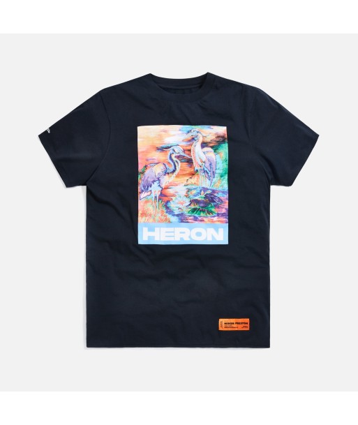 Heron Preston Over Heron Colors Tee - Black s'inspire de l'anatomie humaine