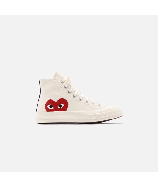 Converse x Comme des Garçons CDG Play Chuck Taylor High - Beige vous aussi creer 