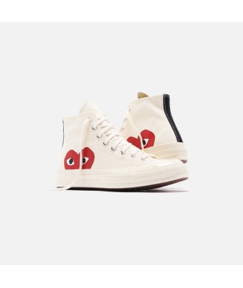 Converse x Comme des Garçons CDG Play Chuck Taylor High - Beige vous aussi creer 