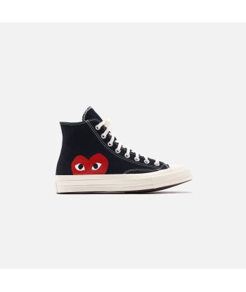 Converse x Comme des Garçons CDG Play Chuck Taylor High - Black Dans la société mordern