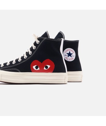 Converse x Comme des Garçons CDG Play Chuck Taylor High - Black Dans la société mordern