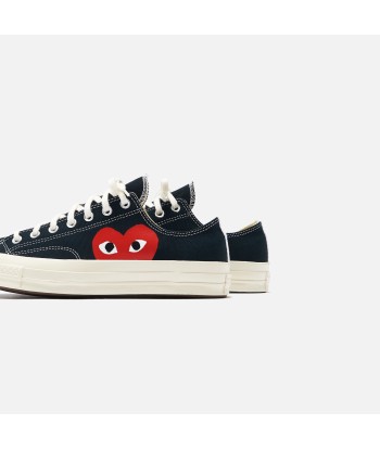 Converse x Comme des Garçons CDG Play Chuck Taylor Low - Black rembourrage situé sous