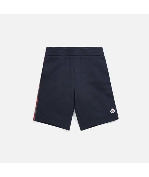 Moncler Pantalone Corto Short - Navy Par le système avancé 