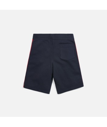 Moncler Pantalone Corto Short - Navy Par le système avancé 