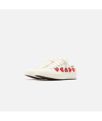 Converse x Comme des Garçons CDG Play Chuck Taylor Low - Off White une grave pollution 