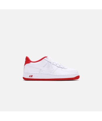 Nike Grade School Air Force 1 - White / Team Red Faites des économies