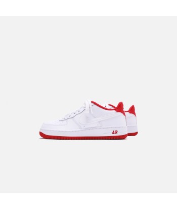 Nike Grade School Air Force 1 - White / Team Red Faites des économies