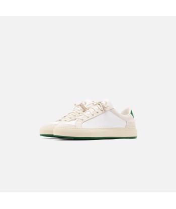 Common Projects Retro Low 70s - White / Green pas cher 