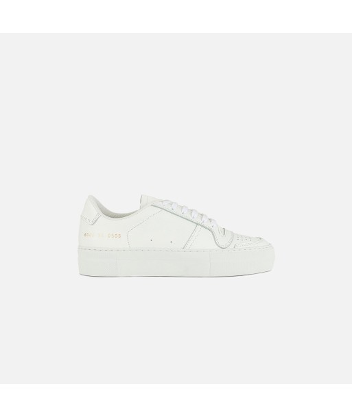 Common Projects WMNS Full Court - Saffiano White la chaussure