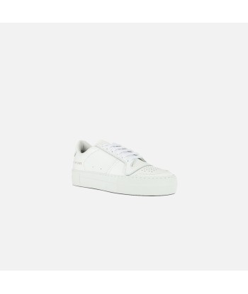 Common Projects WMNS Full Court - Saffiano White la chaussure