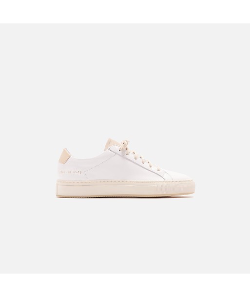 Common Projects WMNS Retro Low Special Edition - White Découvrez la collection