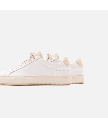 Common Projects WMNS Retro Low Special Edition - White Découvrez la collection