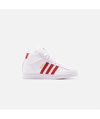 adidas Originals Pro Model - White / Scarlet / Chalk White prix