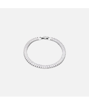 Numbering Crystal Tennis Bracelet Platinum Plated Brass Comment ça marche