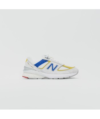 New Balance WMNS Made in USA 990 V5 - Nimbus Cloud / Team Red livraison gratuite