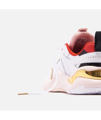 Puma x Charlotte Olympia WMNS Rise  - White / Pink / Gold solde