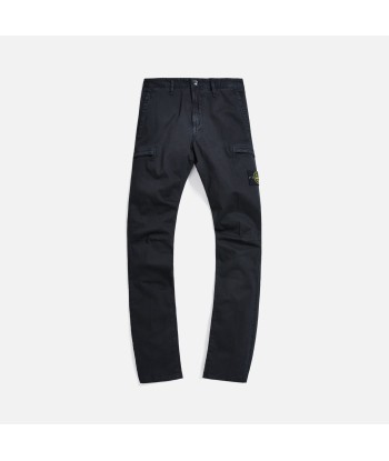 Stone Island Garment Dyed Broken Twill Pants - Black Amélioration de cerveau avec