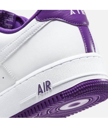 Nike Air Force 1 `07 - White / Voltage Purple Venez acheter