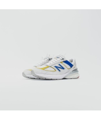 New Balance WMNS Made in USA 990 V5 - Nimbus Cloud / Team Red livraison gratuite