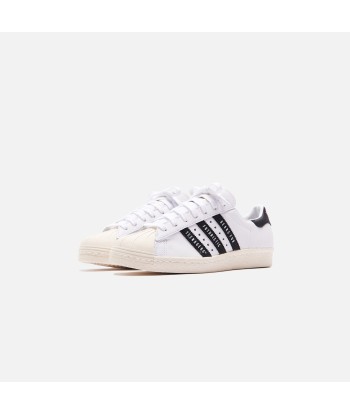 adidas Consortium x Human Made Superstar 80s - White / Core Black / Off White prix