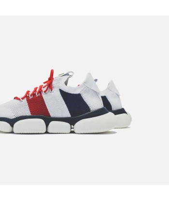 Moncler The Bubble Sneaker - White / Blue / Red le concept de la Pate a emporter 