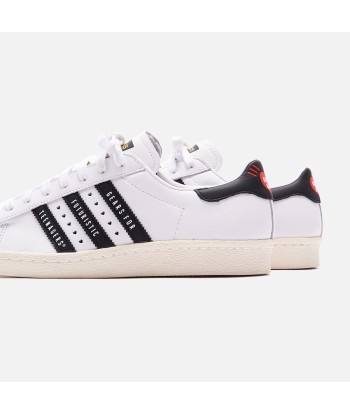 adidas Consortium x Human Made Superstar 80s - White / Core Black / Off White prix