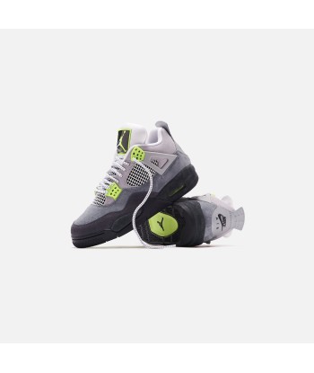 Nike Air Jordan 4 Retro LE - Cool Grey / Volt / Wolf Grey / Anthracite l'achat 