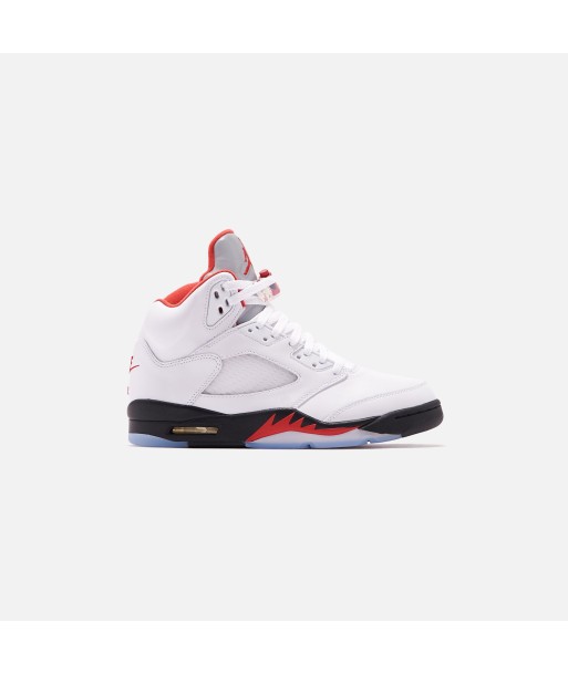 Nike Air Jordan 5 Retro LE - True White / Fire Red / Metallic de la marque