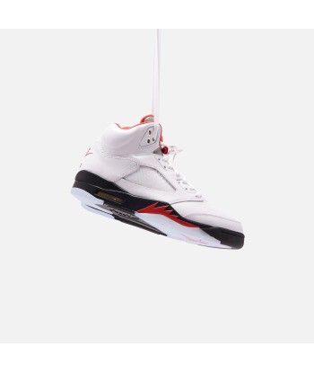 Nike Air Jordan 5 Retro LE - True White / Fire Red / Metallic de la marque