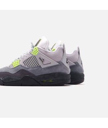 Nike Air Jordan 4 Retro LE - Cool Grey / Volt / Wolf Grey / Anthracite l'achat 