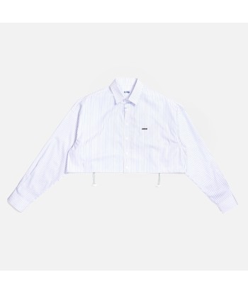 Ader Error Cropped Shirt - Stripe des créatures d'habitude