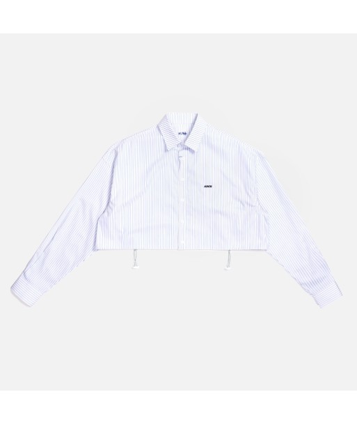 Ader Error Cropped Shirt - Stripe des créatures d'habitude