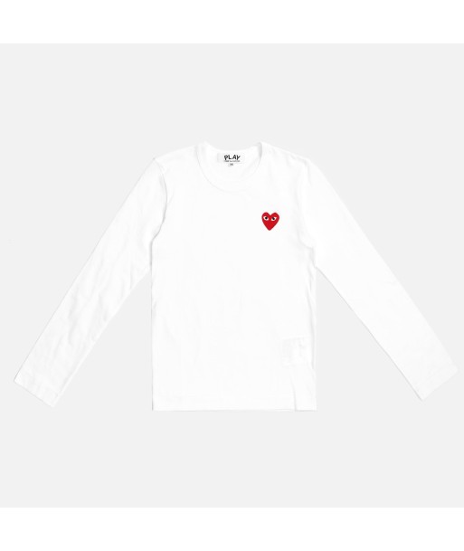 CDG Pocket WMNS L/S Tee - White acheter