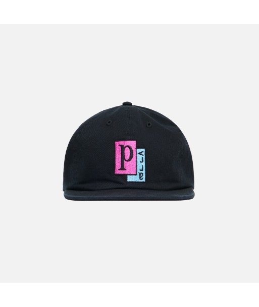 by Parra Pages 6 Panel Hat - Black acheter