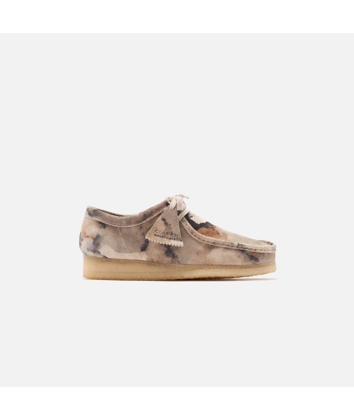 Clarks Wallabee - Off White / Camo basket pas cher