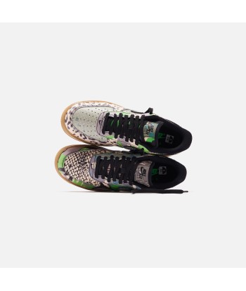 Nike Air Force 1 `07 QS - Black / Green Spark / Gum Light Brown du meilleur 