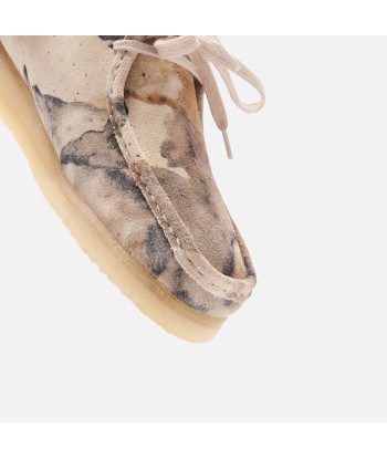 Clarks Wallabee - Off White / Camo basket pas cher