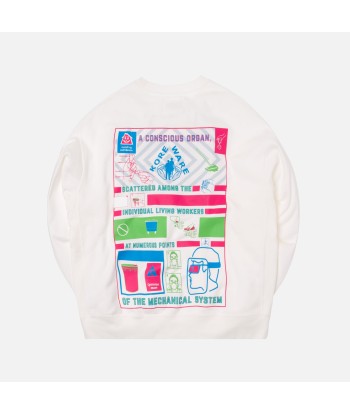 Cav Empt Conscious Organ Crewneck - White vous aussi creer 