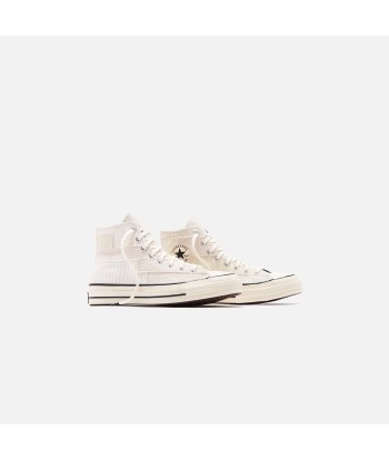 Converse Chuck 70 High - Antique White / Egret / Black la colonne vertébrale