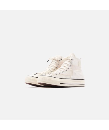 Converse Chuck 70 High - Antique White / Egret / Black la colonne vertébrale