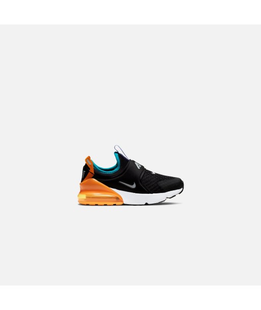 Nike Pre-School Air Max 270 - Extreme Black / Metallic Silver / Orange Venez découvrir notre 