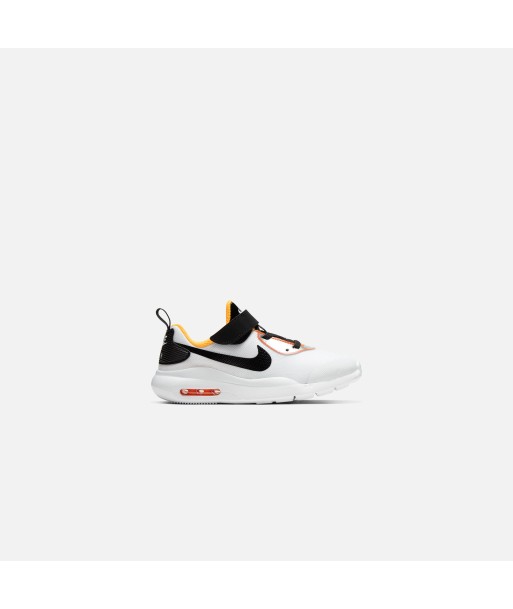 Nike Pre-School Air Max Oketo D2N - White / Chrome Black / Laser Orange Fin de série