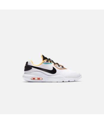 Nike Grade School Air Max Oketo D2N - White / Chrome / Black / Laser Orange l'évolution des habitudes 