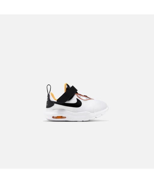 Nike Toddler Air Max Oketo D2N - White / Chrome Black / Laser Orange Amélioration de cerveau avec