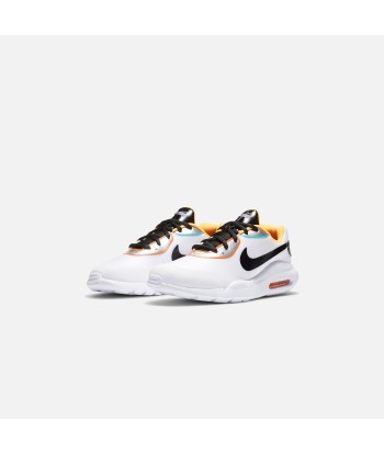 Nike Grade School Air Max Oketo D2N - White / Chrome / Black / Laser Orange l'évolution des habitudes 