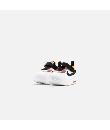 Nike Toddler Air Max Oketo D2N - White / Chrome Black / Laser Orange Amélioration de cerveau avec