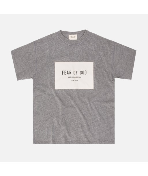 Fear Of God 6th Collection Tee - Heather Grey 50-70% off 