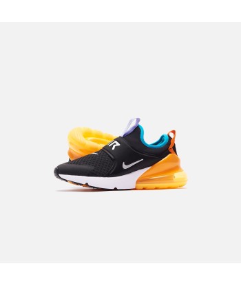 Nike Grade School Air Max 270 - Extreme Black / Metallic Silver / Orange Venez découvrir notre 